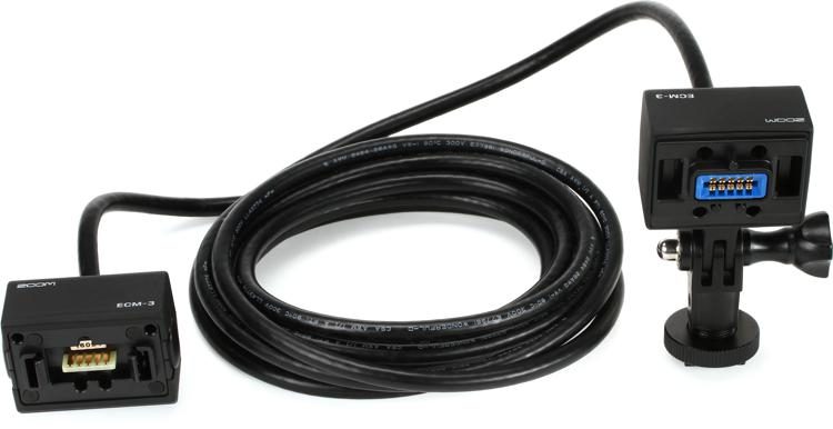 Zoom Extension Cable for H8, H6, H5, F8, Q8 - 3 meter Sweetwater