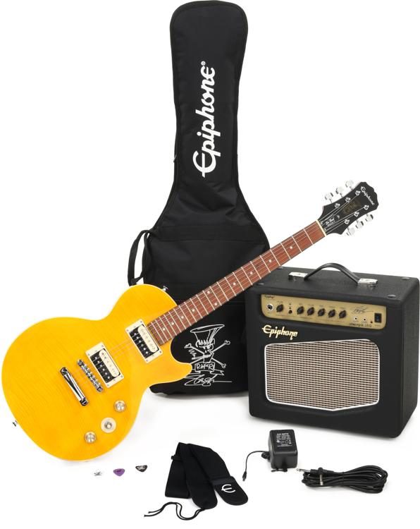 hacer los deberes Chelín genio Epiphone Slash "AFD" Les Paul Special-II Performance Pack - Appetite Amber  | Sweetwater