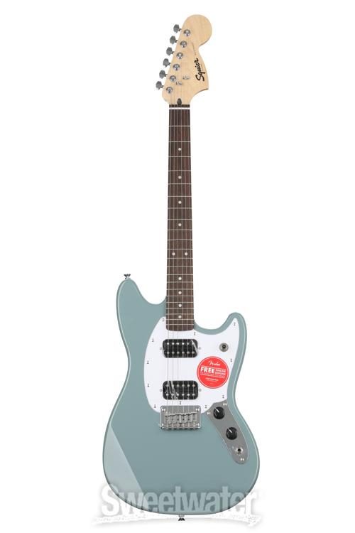 squier bullet mustang hh laurel fingerboard sonic grey