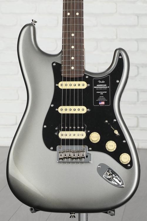 Fender American Professional II Stratocaster HSS - Mercury with Rosewood  Fingerboard