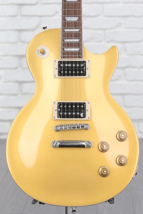 Epiphone Slash Les Paul Standard Electric Guitar Metallic Gold  Sweetwater