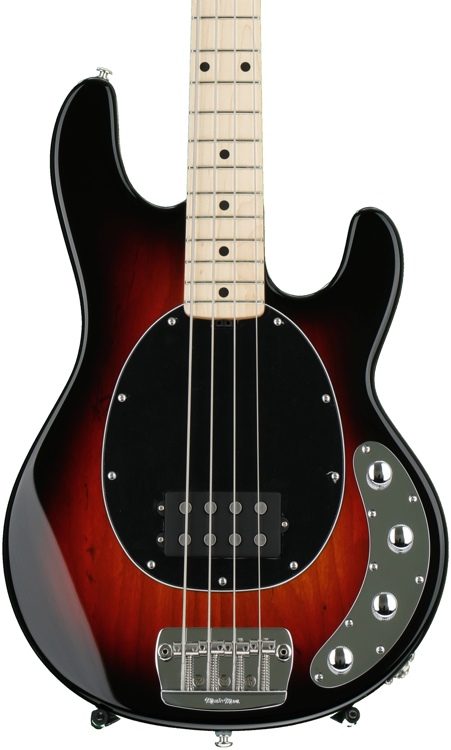 Ernie Ball Music Man StingRay 4 H - Sunburst, Maple Fingerboard ...