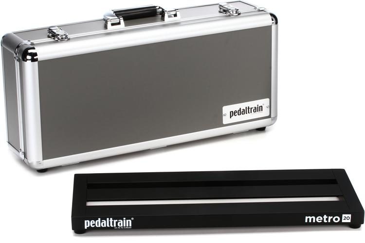 Pedaltrain Metro 20 20-inch x 8-inch Pedalboard with Hard Case