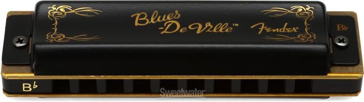 Fender Blues DeVille Harmonica - Key of B Flat | Sweetwater