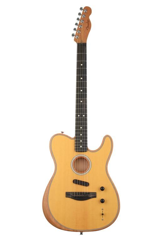 Fender Acoustasonic Telecaster - Butterscotch - Sweetwater Exclusive