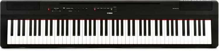 Yamaha P-125 88-key Weighted Action Digital Piano - Black | Sweetwater