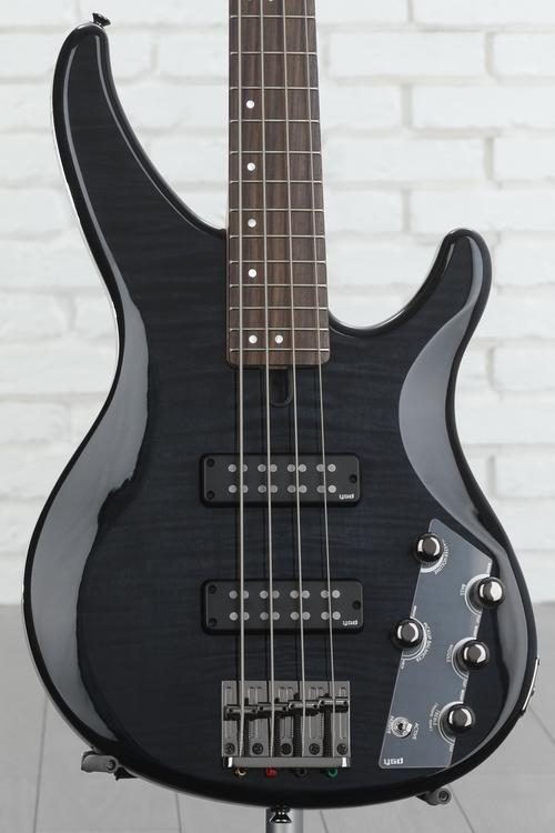 Yamaha TRBX604FM Bass Guitar - Trans Black