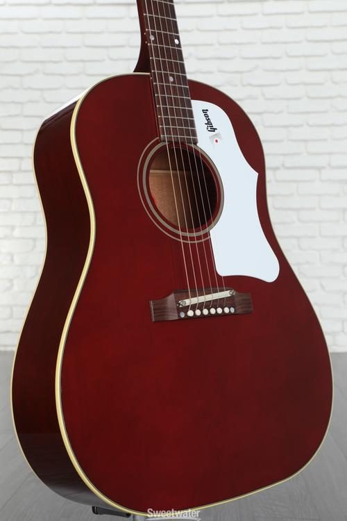 Gibson Acoustic 60s J-45 Original Acoustic Guitar - Wine Red