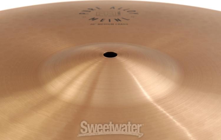 Meinl Cymbals 20 inch Pure Alloy Medium Crash Cymbal | Sweetwater