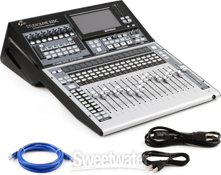 PreSonus StudioLive 32SC 32-channel Rackmountable Mixer | Sweetwater