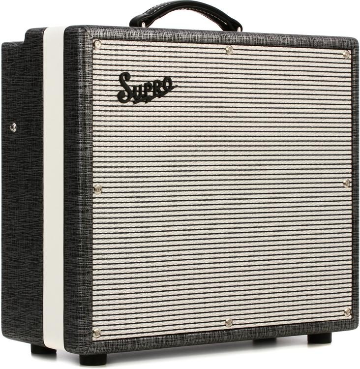 Supro 169rt Black Magick Reverb 25 Watt 1x12 Combo Sweeer Supro 169rt Black Magick Reverb 25 Watt 1x12 Combo