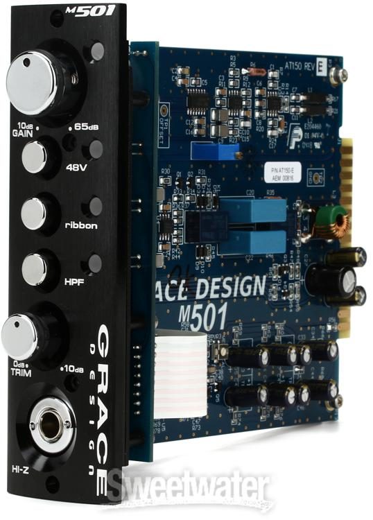 Grace Design m501 500 Series Microphone Preamp Reviews | Sweetwater