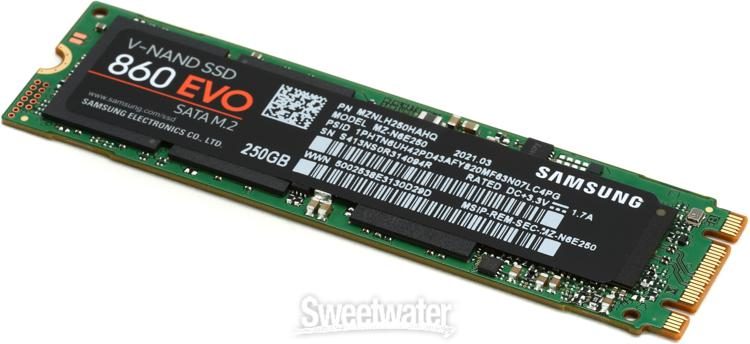 Samsung EVO 250GB Solid State 2280 Internal - SATA |