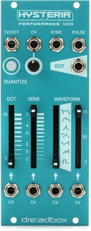 Dreadbox Hysteria Oscillator with Note Quantizer Module