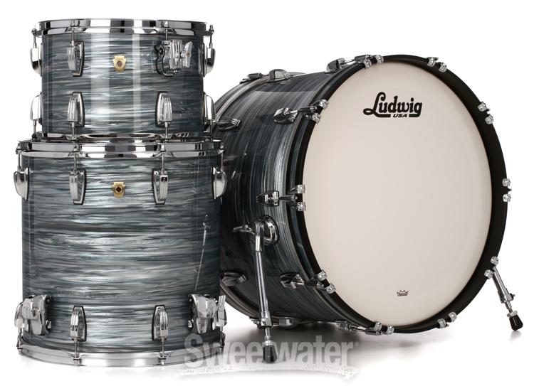 Blue Oyster Ludwig Ludwig Classic Maple Drums 