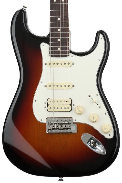 Fender American Performer Stratocaster HSS - 3-Tone Sunburst with 