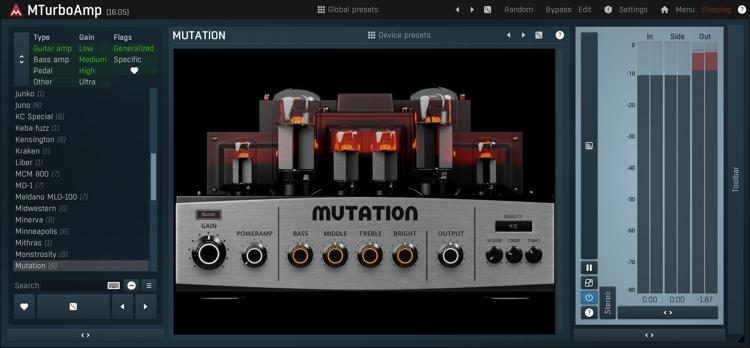 Negen Schrijfmachine spanning MeldaProduction MTurboAmp Amplifier Simulation Plug-in | Sweetwater