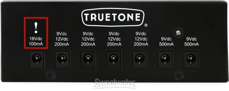 Truetone 1 SPOT PRO CS7 7-output Isolated Guitar Pedal Power 
