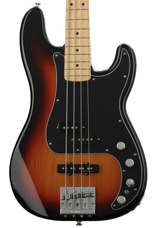 Beautiful woman Easy to read Egomania Fender Deluxe Active Precision Bass Special - 3-Color Sunburst with Maple  Fingerboard | Sweetwater