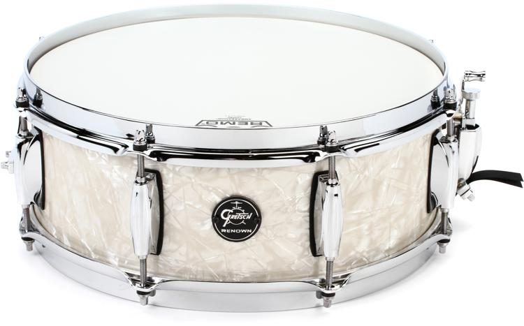 Gretsch Drums Renown Series Snare Drum 6.5 Inches X 14 Inches Gloss Natural 