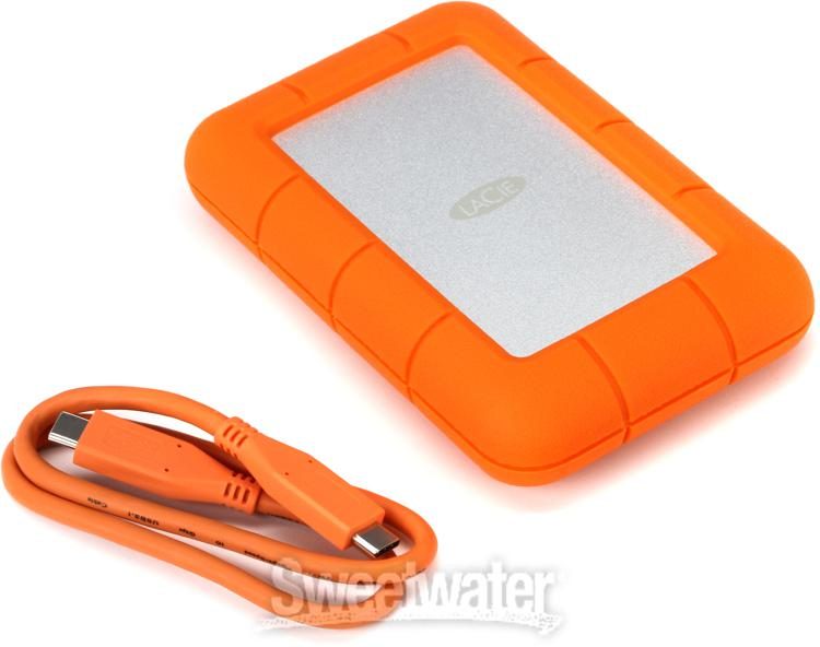 wildernis moederlijk noot LaCie Rugged USB-C 4TB Portable Hard Drive | Sweetwater