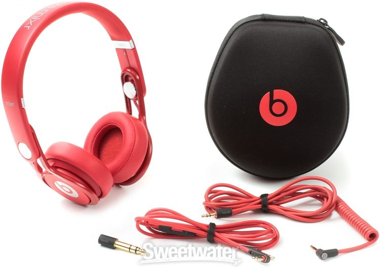 Beats Mixr DJ Headphones - Red | Sweetwater