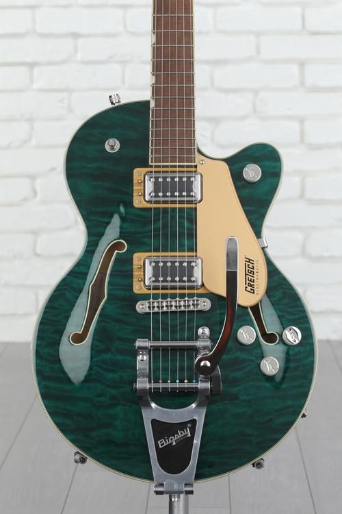 Gretsch G5655T-QM Electromatic Center Block Jr. Quilt Semi-hollowbody ...