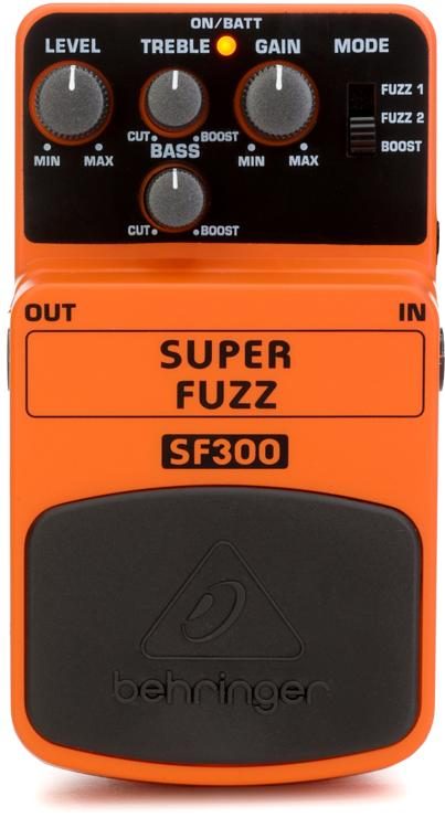 Behringer SF300 Super Fuzz Pedal Sweetwater