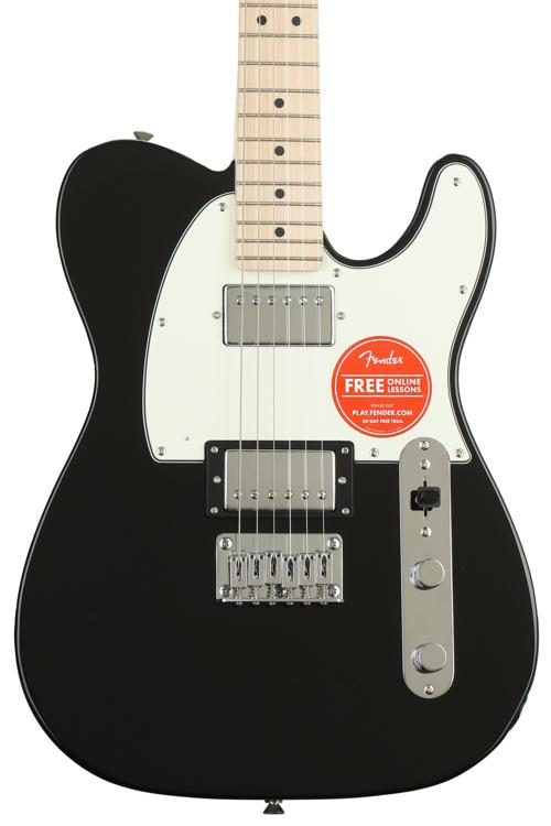 Squier Contemporary Telecaster HH - Black Metallic | Sweetwater