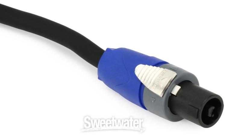 オーディオ機器 スピーカー Hosa SKT-275Q Edge Speaker Cable - Neutrik speakON to 1/4 inch TS 