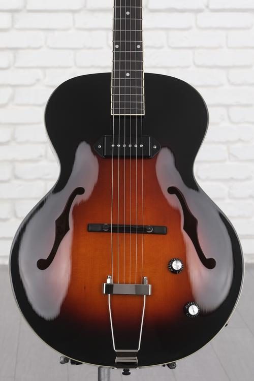 The Loar LH-309-VS Archtop Hollowbody Electric Guitar - Vintage Sunburst