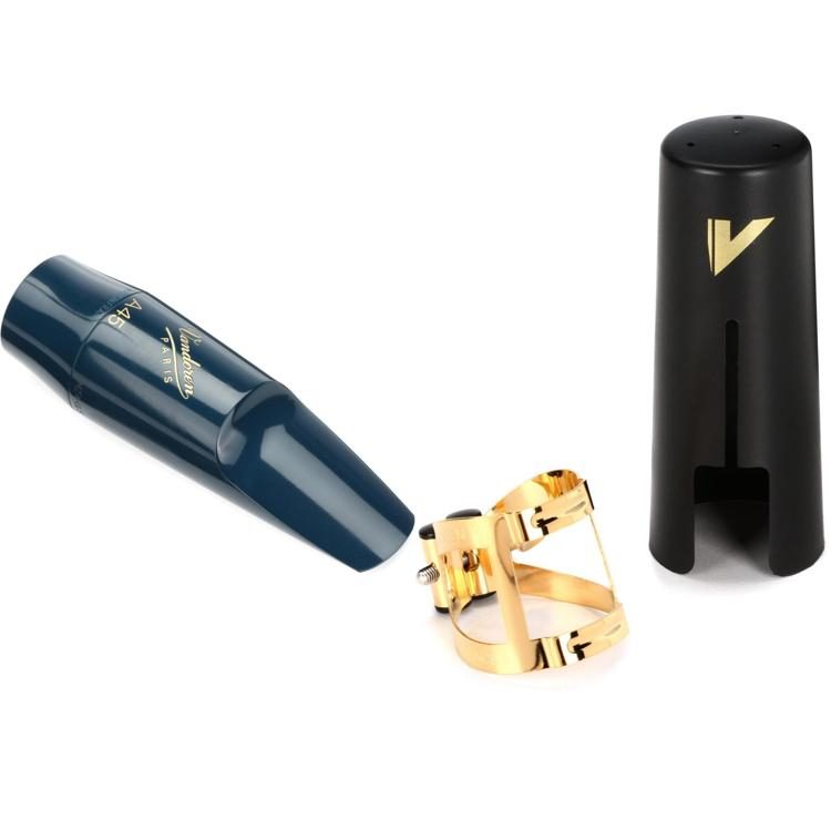 Vandoren SM602 Blue Jumbo JAVA Alto Saxophone Mouthpiece and Gilded ...