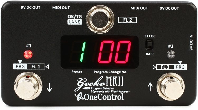 One Control Gecko Mark II MIDI Switcher