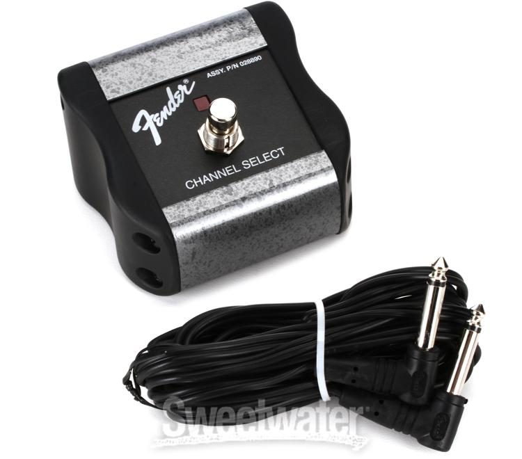 1-Button Guitar Amp On/Off Footswitch with 1/4" Jack for Fender Amps 0994052000 