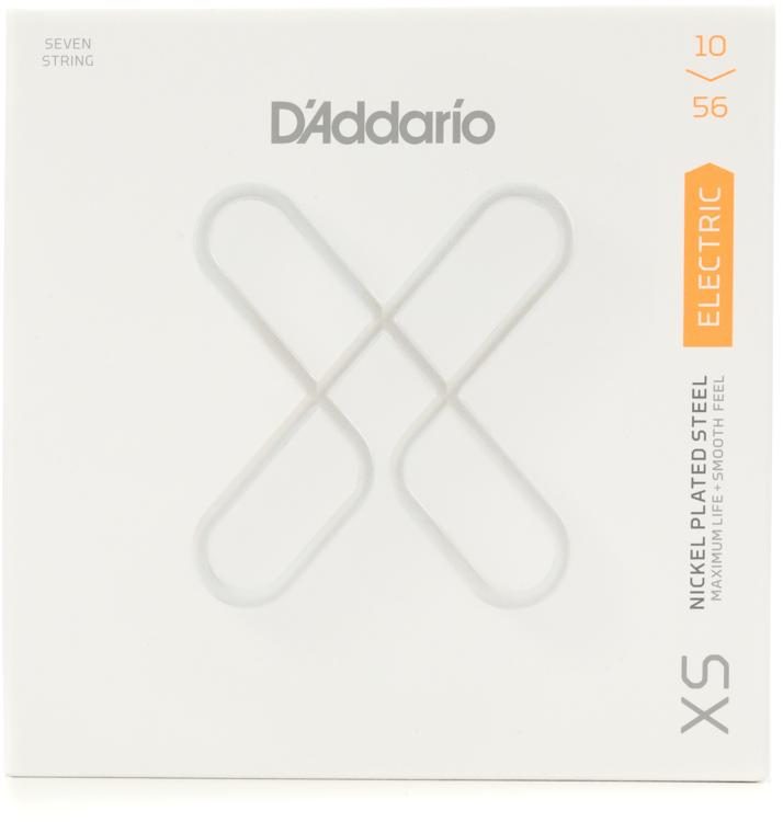 D'Addario XSE1056 Nickel-plated Coated Electric Guitar Strings - .010 ...