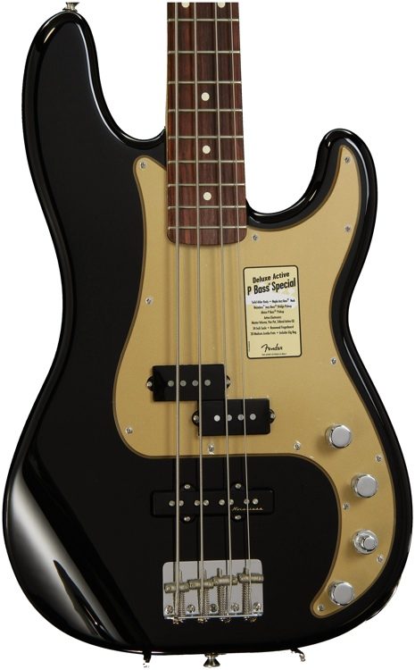 Fender Deluxe Active P Bass Special - Black