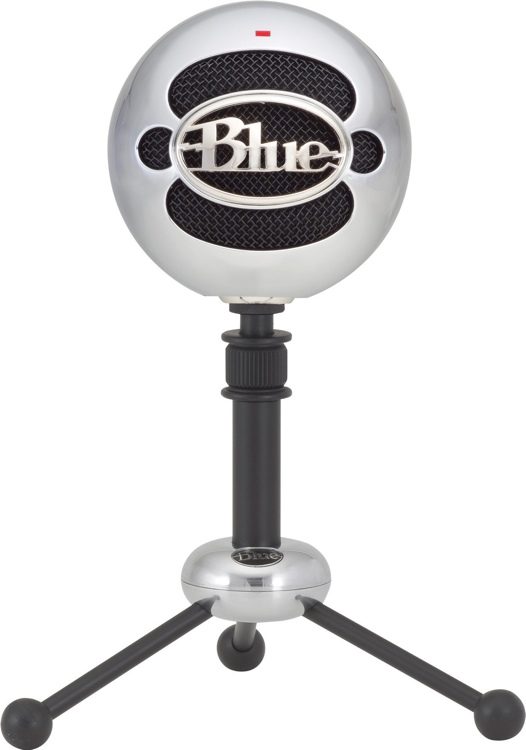 Blue Snowball - Brushed Aluminum Sweetwater