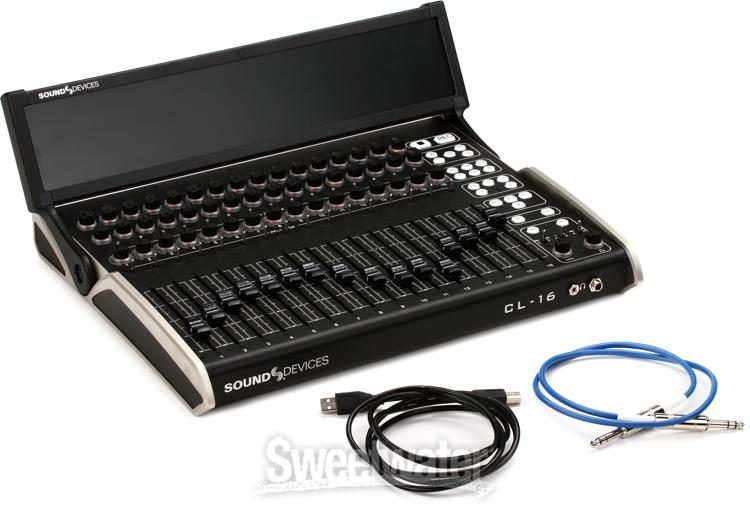 Sound Devices Cl 16 Linear Fader Control Surface Sweetwater