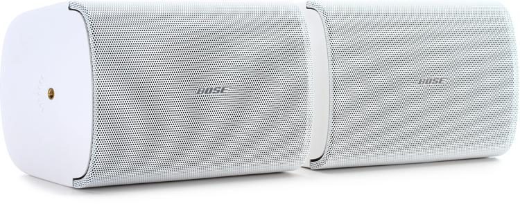 Bose Professional FreeSpace Surface-mount Indoor/Outdoor Loudspeaker (Pair) - White | Sweetwater