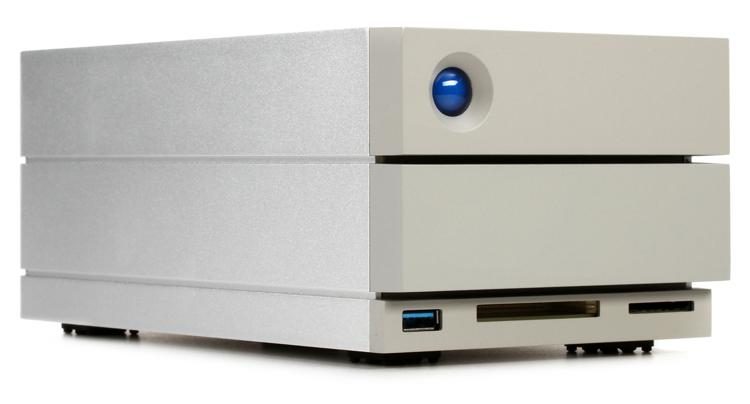 LaCie 2big Dock Thunderbolt 3 8TB RAID and Desktop Hub | Sweetwater