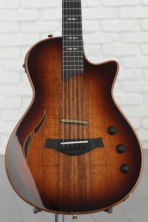 Taylor T5z Custom Koa Hollowbody Electric Guitar - Shaded Edge Burst