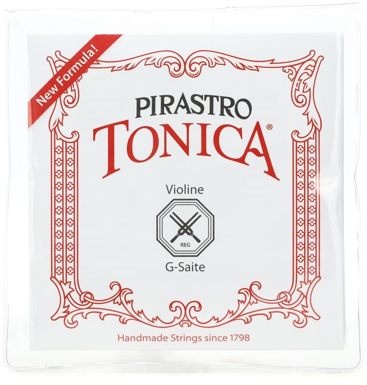 Pirastro Tonica Violin String Set 4/4 Size 