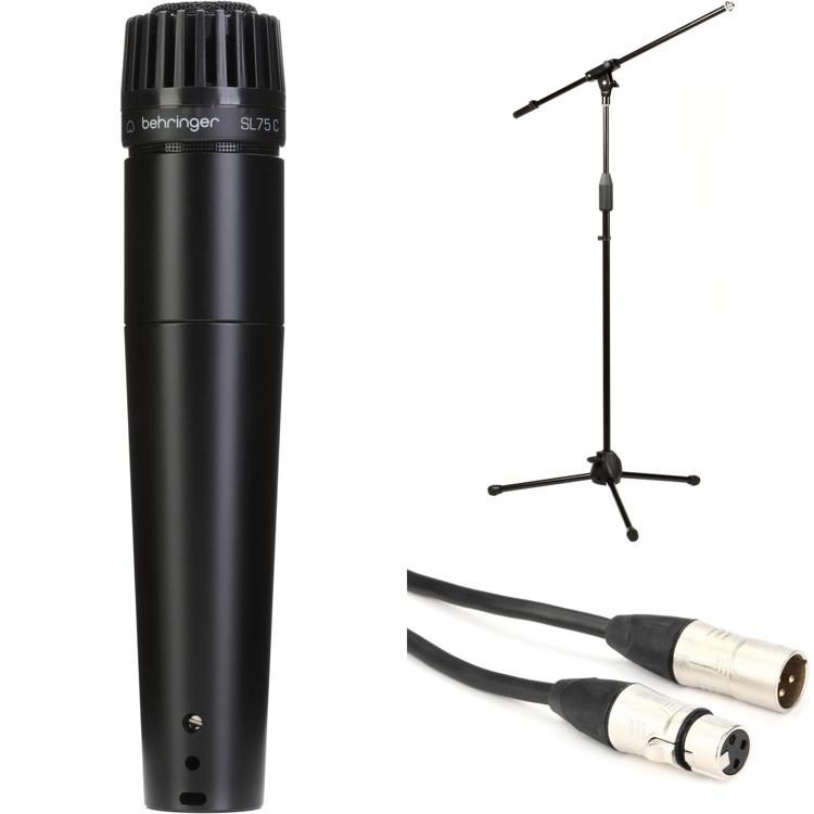 Behringer SL 75C Dynamic Cardioid Microphone with Stand and Cable