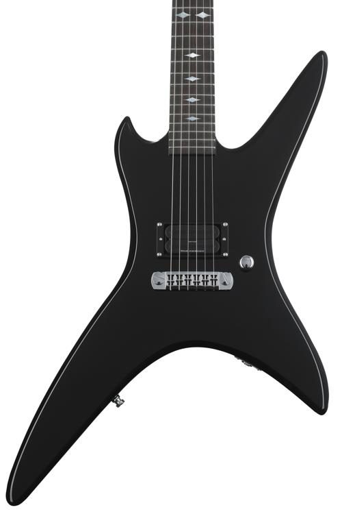 B.C. Rich Chuck Schuldiner Series Stealth Electric Guitar - Death Black