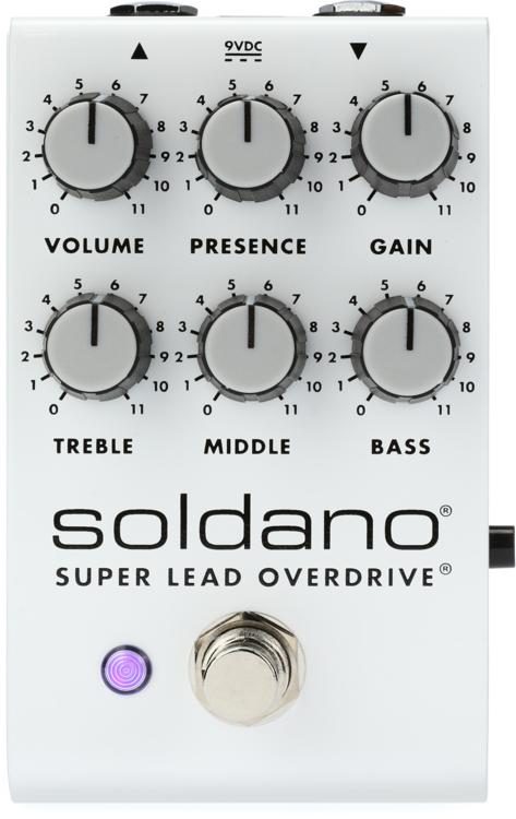 Soldano SLO Pedal Super Lead オーバードライブ 白