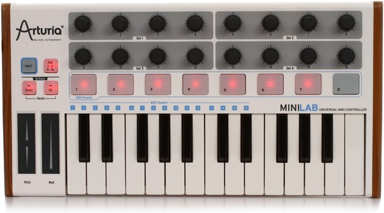 arturia analog lab universal midi controller