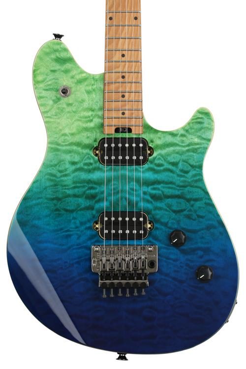 EVH Wolfgang Standard QM Electric Guitar - Tahiti Night