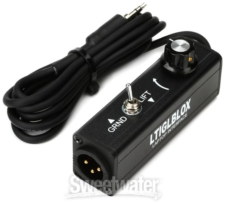 店 Rapco Horizon LTIGLBLOX Laptop Interface With Ground lift by