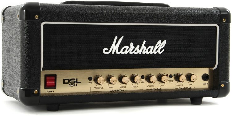 Marshall DSL15H 15/7.5-watt Tube Head | Sweetwater