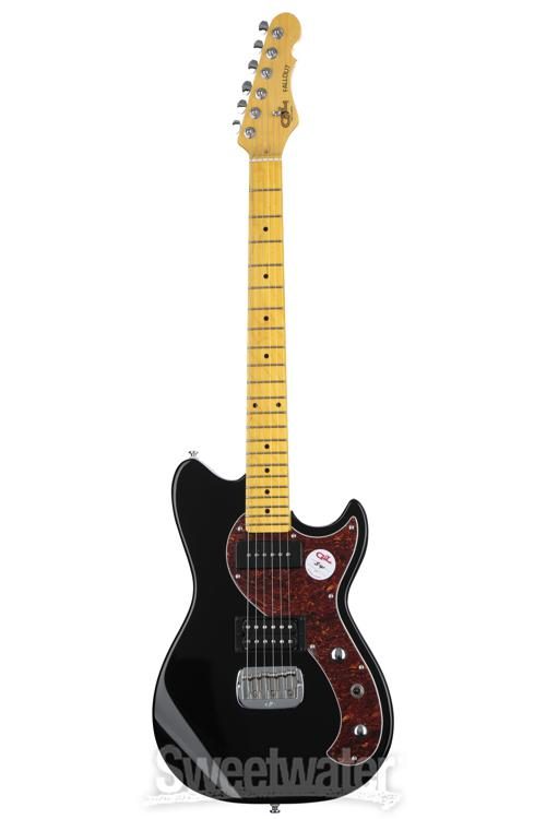 G&L Tribute Fallout Electric Guitar - Gloss Black | Sweetwater